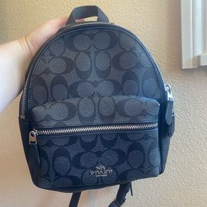 Coach mini backpack